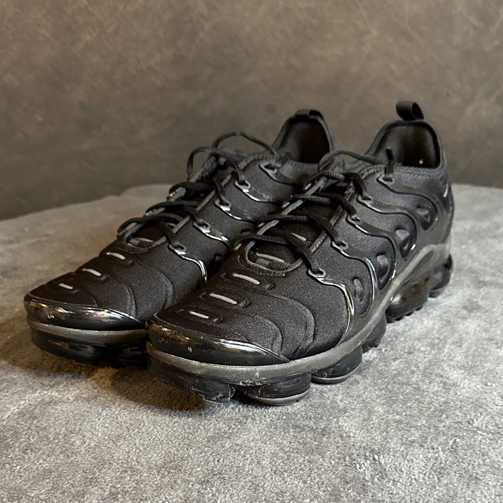 Nike Air VaporMax Plus Black on Black size 14
